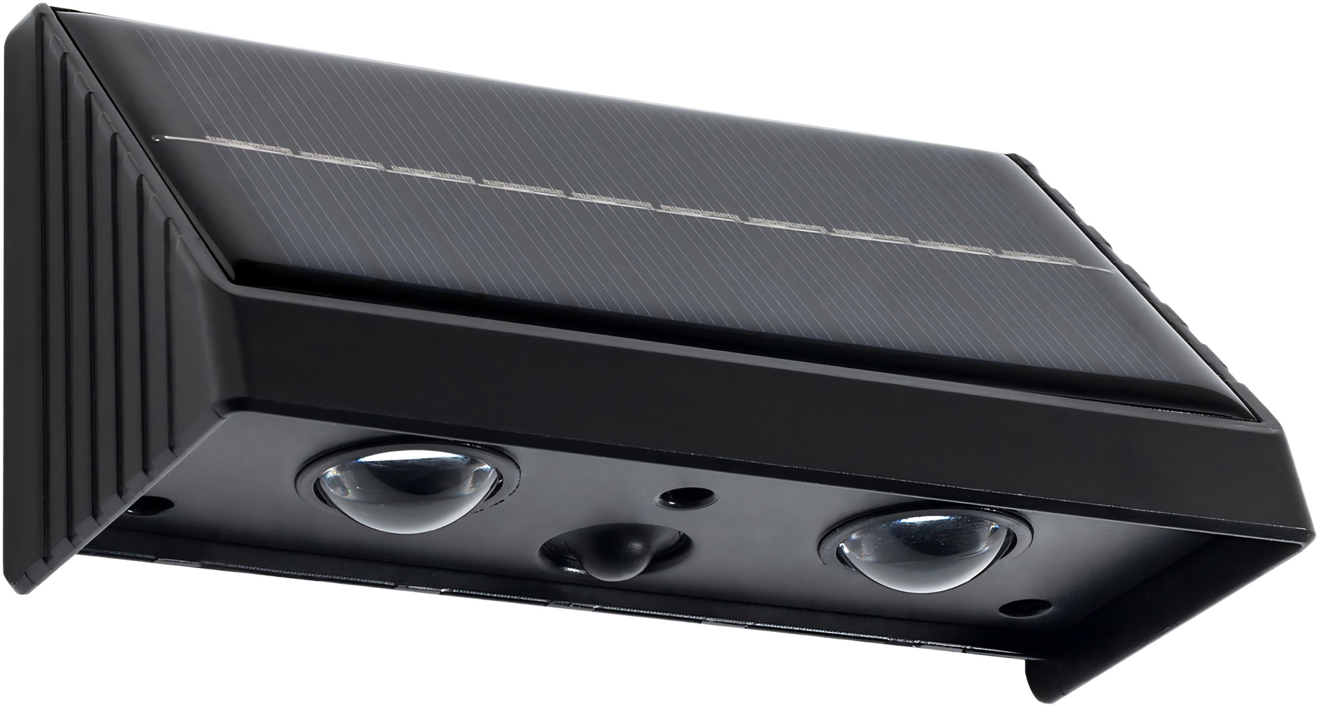 2-Head Solar Wall Light