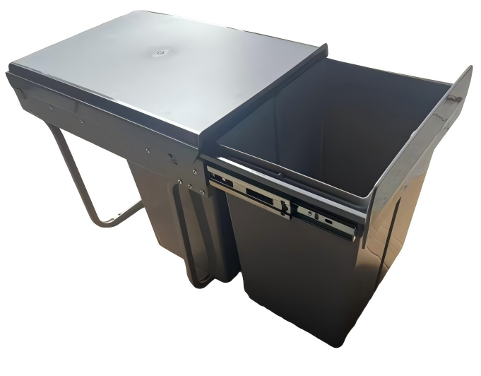 Waste Bin with 2 Buckets 2