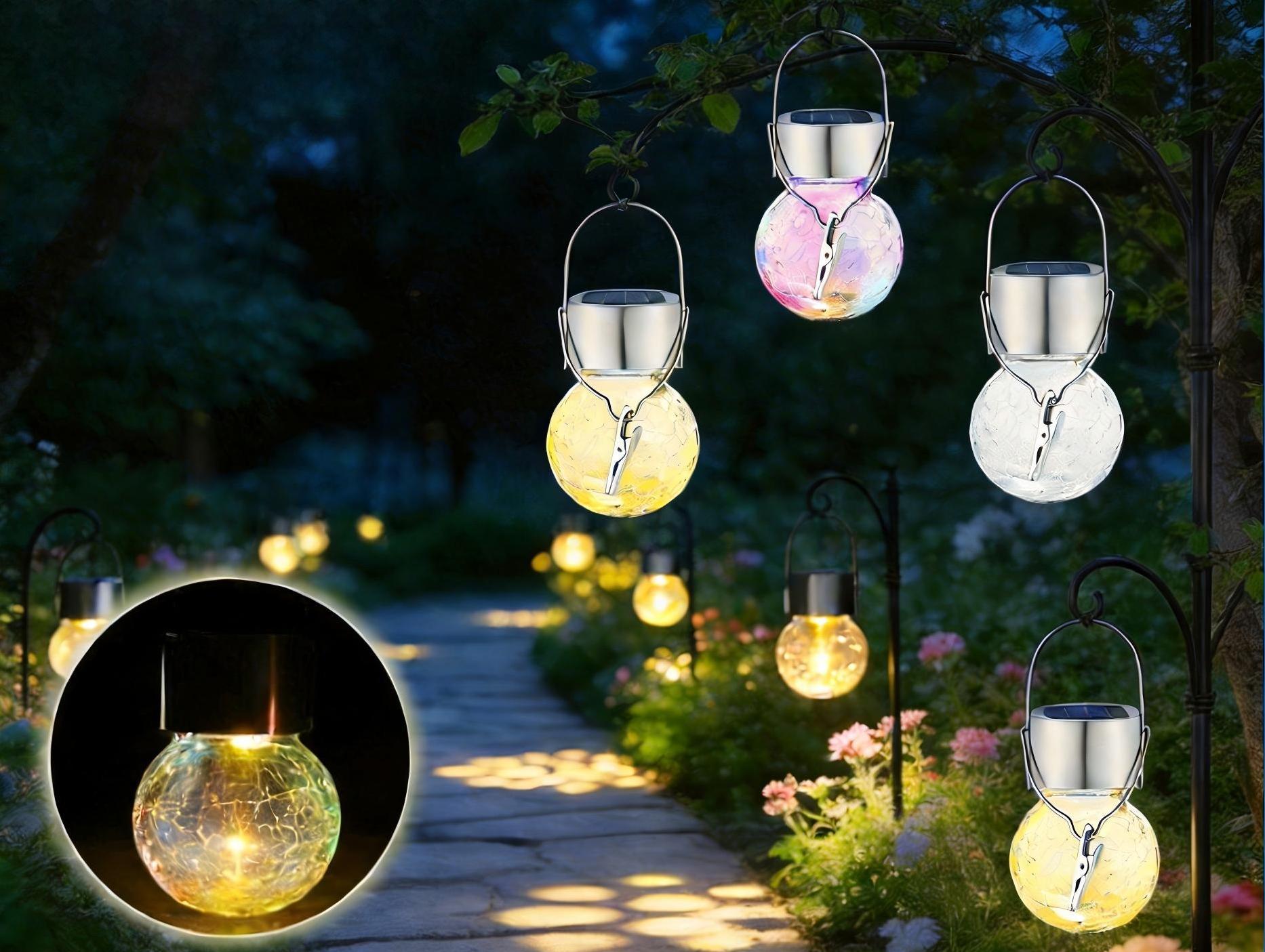 Solar Hanging Ball Light 4
