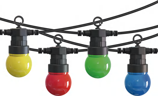 Four-color Outdoor Light String