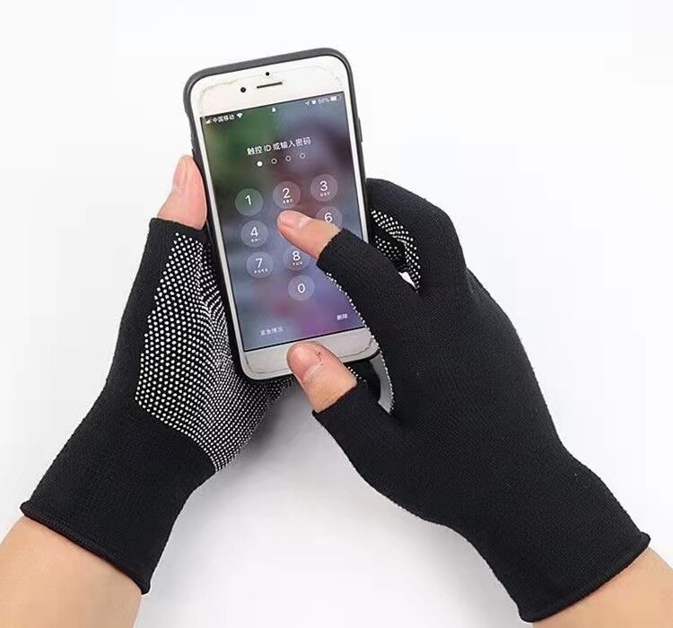 Nylon Dotted Protective Gloves 3