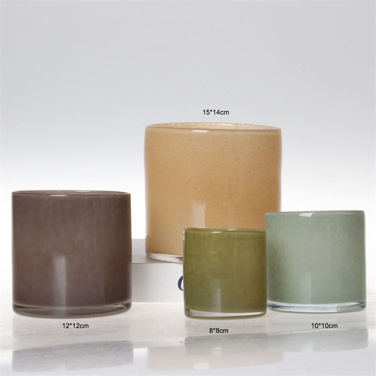 Glass Candle Holder 4