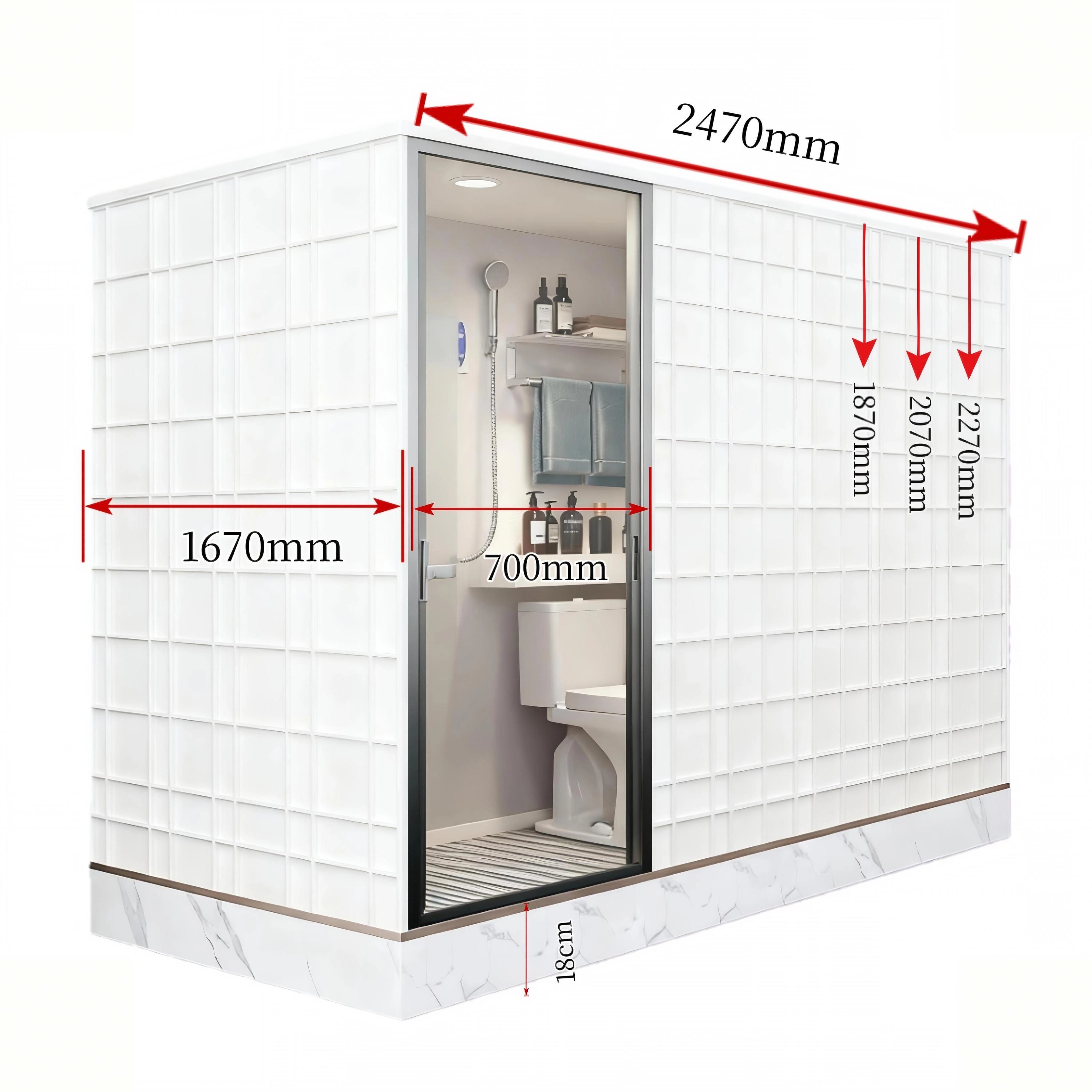 Prefab Bathroom Pod 2